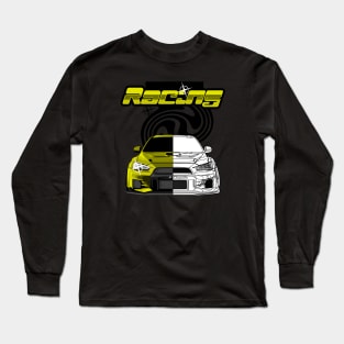 car design illustration Long Sleeve T-Shirt